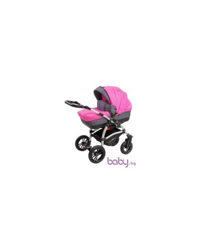 Dizain Baby комбинирана количка 2 в 1 Alice розова