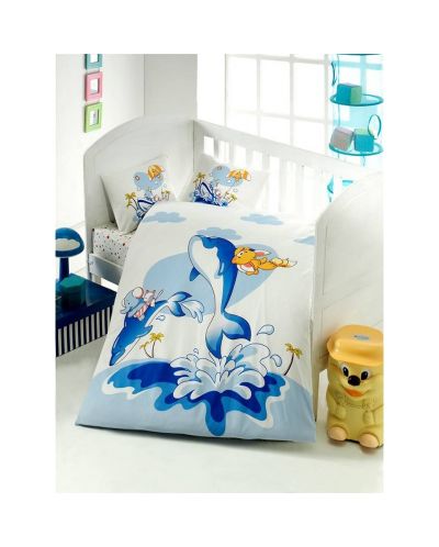 Dizain Baby Спален комплект \Делфин\ 8 части