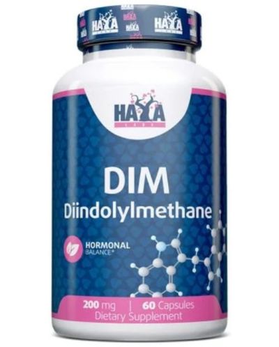 DIM Diindolylmethane, 200 mg, 60 капсули, Haya Labs - 1