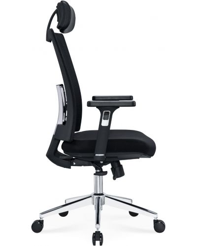 Ергономичен стол RFG - Luxe Chrome HB, черен - 3