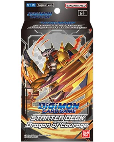Digimon Card Game: Starter Deck Dragon of Courage ST15 - 1
