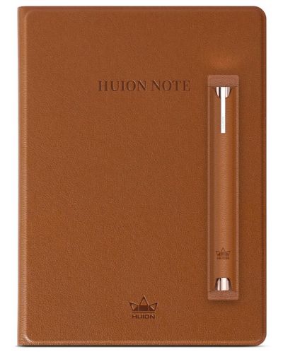 Дигитален бележник и графичен таблет HUION - Note X10, кафяв - 1