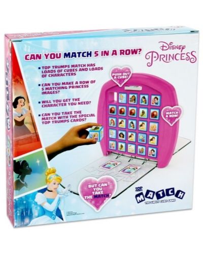 Детска игра Top Trumps - Disney Princess Match - 3