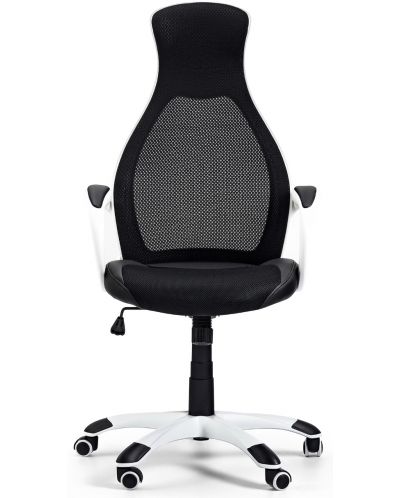 Директорски стол Mistik - черен/бял - 1