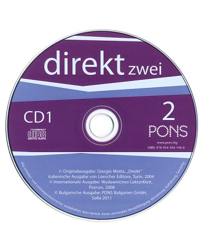 Direkt zwei 2: Учебна система по немски език (ниво А2) + 2 CD - 10. клас - 2