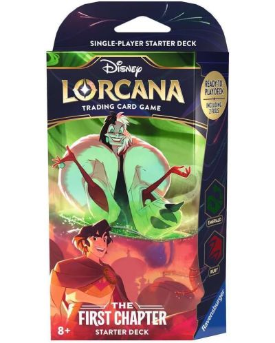 Disney Lorcana TCG: Starter Deck - The First Chapter Cruella & Aladdin - 1