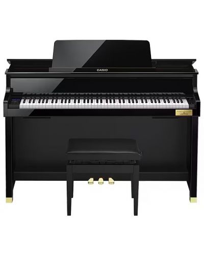 Дигитално пиано Casio - GP-510BP Celviano Grand Hybrid, черно - 1