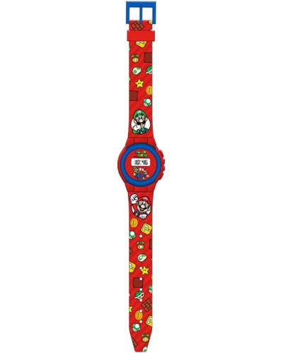 Дигитален часовник Kids Euroswan - Super Mario - 2