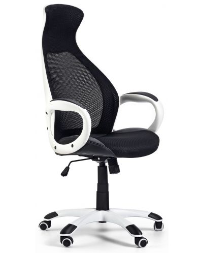 Директорски стол Mistik - черен/бял - 2