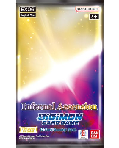 Digimon Card Game: Infernal Ascension EX06 Booster - 1
