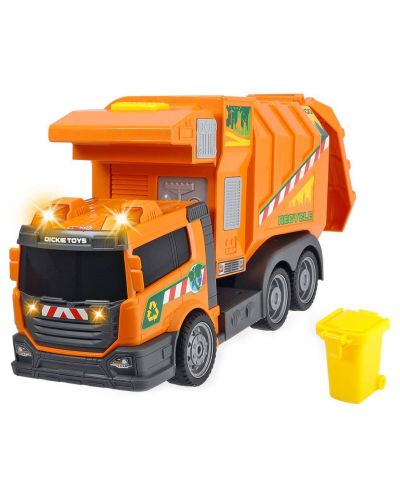 Детска играчка Dickie Toys  Action Series - Боклукчийски камион, 39 cm - 1