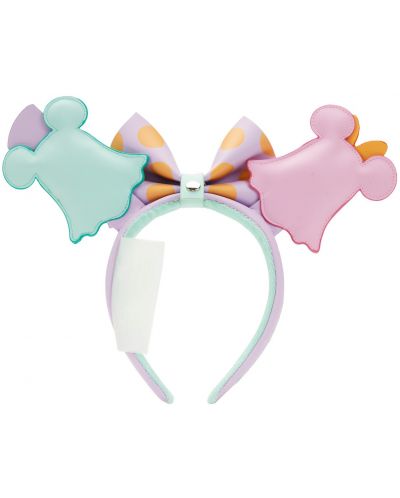Диадема Loungefly Disney: Mickey Mouse - Ghost Minnie and Mickey (Glows in the Dark) - 3