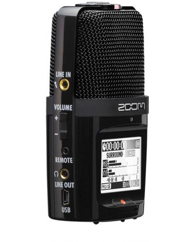 Аудио рекордер Zoom - H2n, черен - 2
