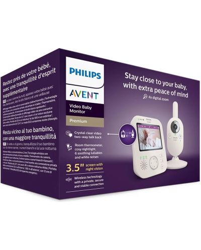 Дигитален видеофон Philips Avent - SCD891/26 - 5