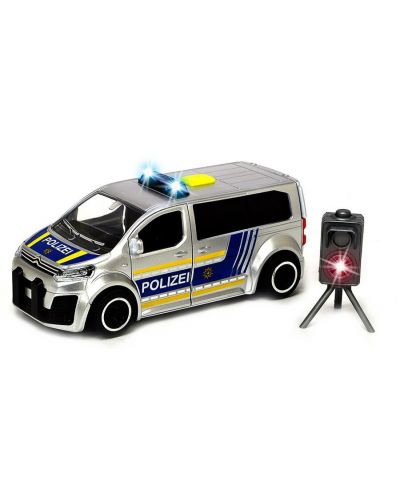 Детска играчка Dickie Toys SOS Series - Полицейски ван с радар, 1:32 - 1