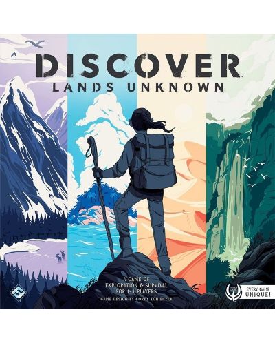 Настолна игра Discover: Lands Unknown - Тематична