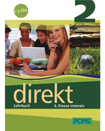 Direkt 2: Учебна система по немски език + 3 CD - 8. клас - 1