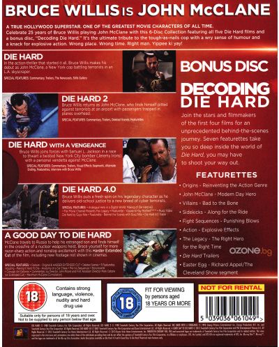 Die Hard: Legacy Collection - без български субтитри (Blu-Ray) - 7