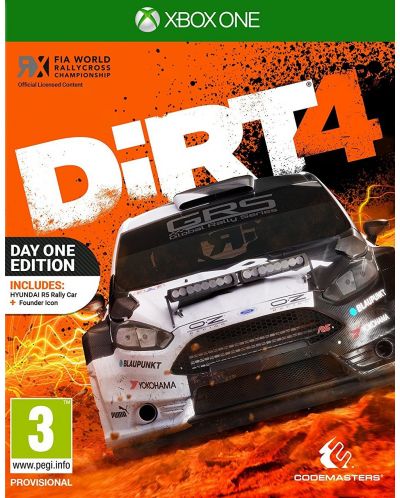 DiRT 4 Day 1 Edition (Xbox One) - 1