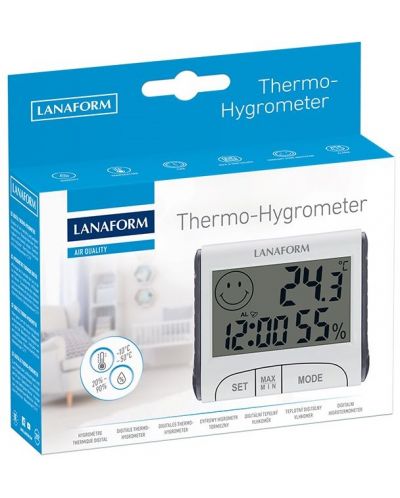 Дигитален термо-хигрометър Lanaform - 4