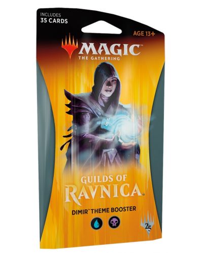 Magic the Gathering: Guilds of Ravnica Theme Booster – Dimir (blue/black) - 1