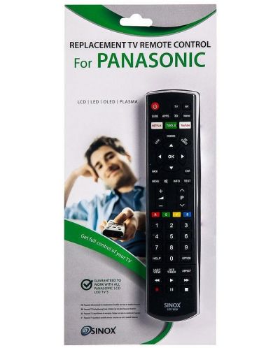 Дистанционно управление за ТВ Sinox - SXR1050, за Panasonic, черно - 3