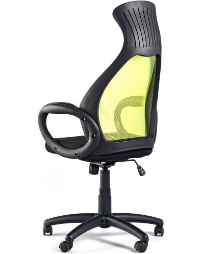 Директорски стол Mistik - зелен/черен - 3