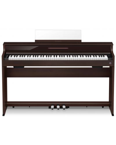 Дигитално пиано Casio - AP-S450BN, кафяво - 1