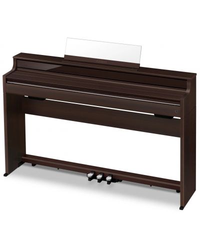 Дигитално пиано Casio - AP-S450BN, кафяво - 3