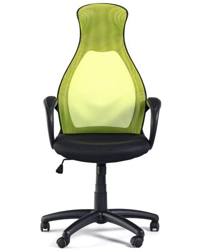 Директорски стол Mistik - зелен/черен - 1