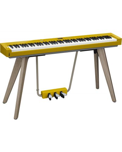 Дигитално пиано Casio - Privia PX-S7000 HM, жълто - 1
