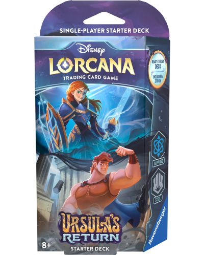 Disney Lorcana TCG: Ursula's Return Starter Deck - Anna and Hercules - 1
