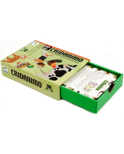 Детска игра с карти Djeco - Cridanimo - 2