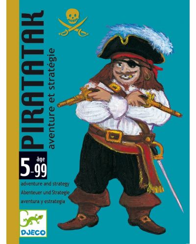 Детски карти за игра Djeco – Piratatak - 3