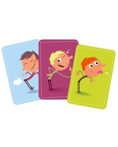 Детска игра с карти от Djeco – Мимики и звуци - 2