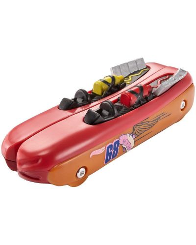 Количка Hot Wheels Split Speeders - Hot Dogger, разделяща се, с магнит - 3