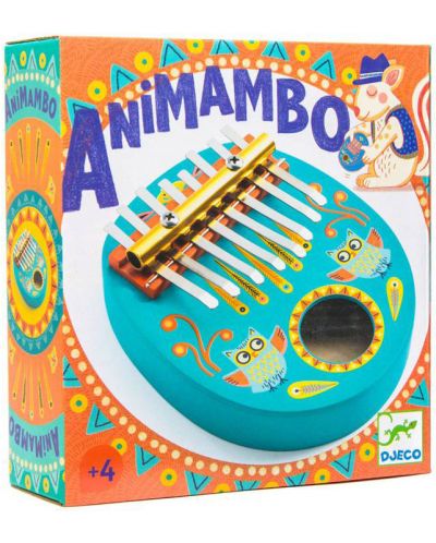 Детски музикален инструмент Djeco - Калимба Animambo - 2