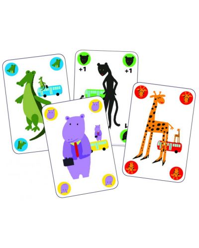 Детски карти за игра Djeco – Горила - 3