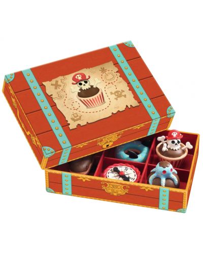 Детска играчка Djeco - Кутия със сладки за пирати - 2