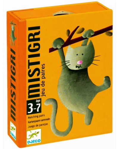Детски карти за игра Djeco – Mistigri - 1