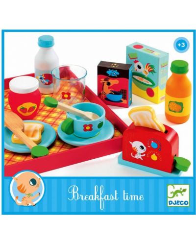 Детски комплект от дърво за игра Djeco – Време за закуска - 2