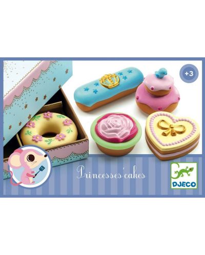 Детска играчка Djeco - Кутия със сладки за принцеси - 3