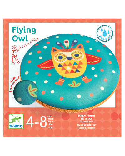 Детско фризби Djeco - Flying Owl