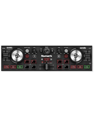DJ контролер Numark - DJ2GO2 Touch, черен - 1