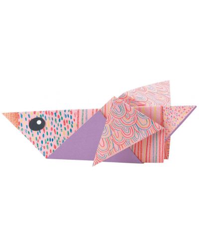 Творчески комплект за оригами Djeco – Полярни животни - 3