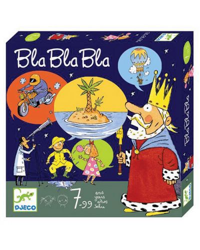 Детска игра с карти Djeco - Bla Bla Bla