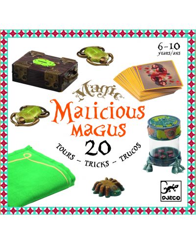 Детски комплект за фокуси Djeco – Кутия с 20 магии - 3
