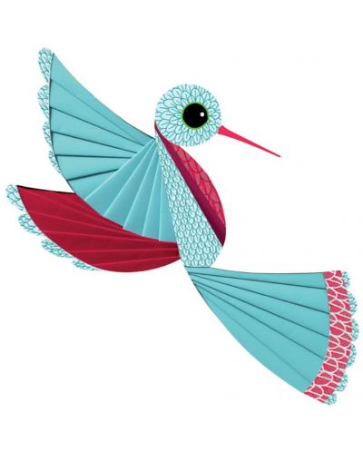Детски комплект Направи сам Djeco – Птици от хартия - 2