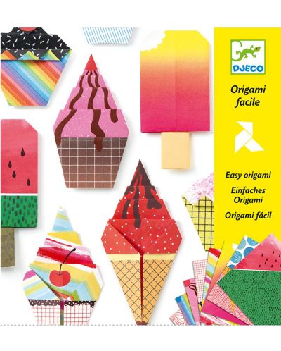 Комплект за оригами Djeco - Лакомства - 1