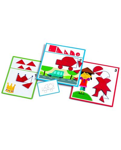 Детска образователна игра Djeco – Форми - 1